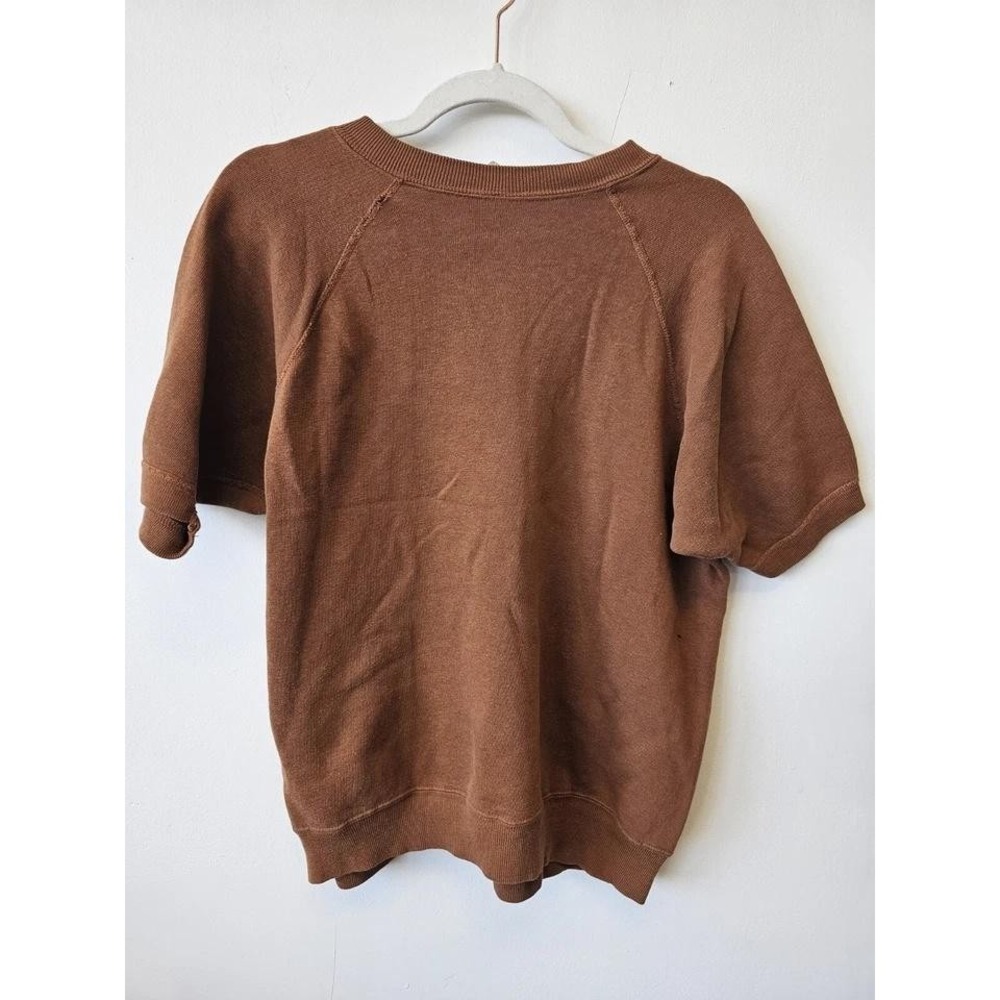 Vintage Sportswear By Cresslan & Cotton Sweater XL Short Sleeve Pullover 60s 70s - Picture 3 of 6